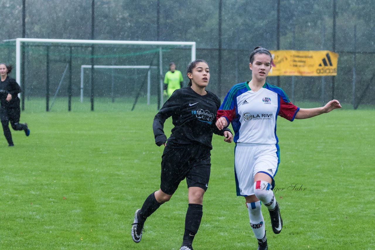 Bild 320 - B-Juniorinnen SV Henstedt Ulzburg - MSG Steinhorst Krummesse : Ergebnis: 4:0